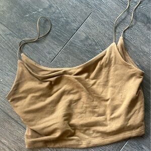Brown cami